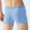 thumbnail image 3 of Bixock Boxer Briefs for Men Underwear Seamless Solid Color Breathable Soft Summer Thin Stretch Briefs, 3 of 6