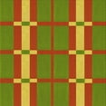 thumbnail image 1 of Ahgly Company Machine Washable Indoor Square Transitional Pistachio Green Area Rugs, 8' Square, 1 of 7
