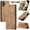 Brown, variant on ETFAST Leather Wallet With Card Holder Zipper Phone Case For Realme 10 Pro Plus High Quality Leather Phone Case