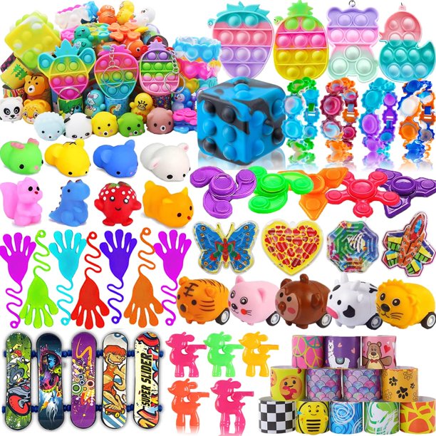 Party Favors Sibucor Pop Fidget, 61 unidades, para niños de 4 a 8 a 12 años