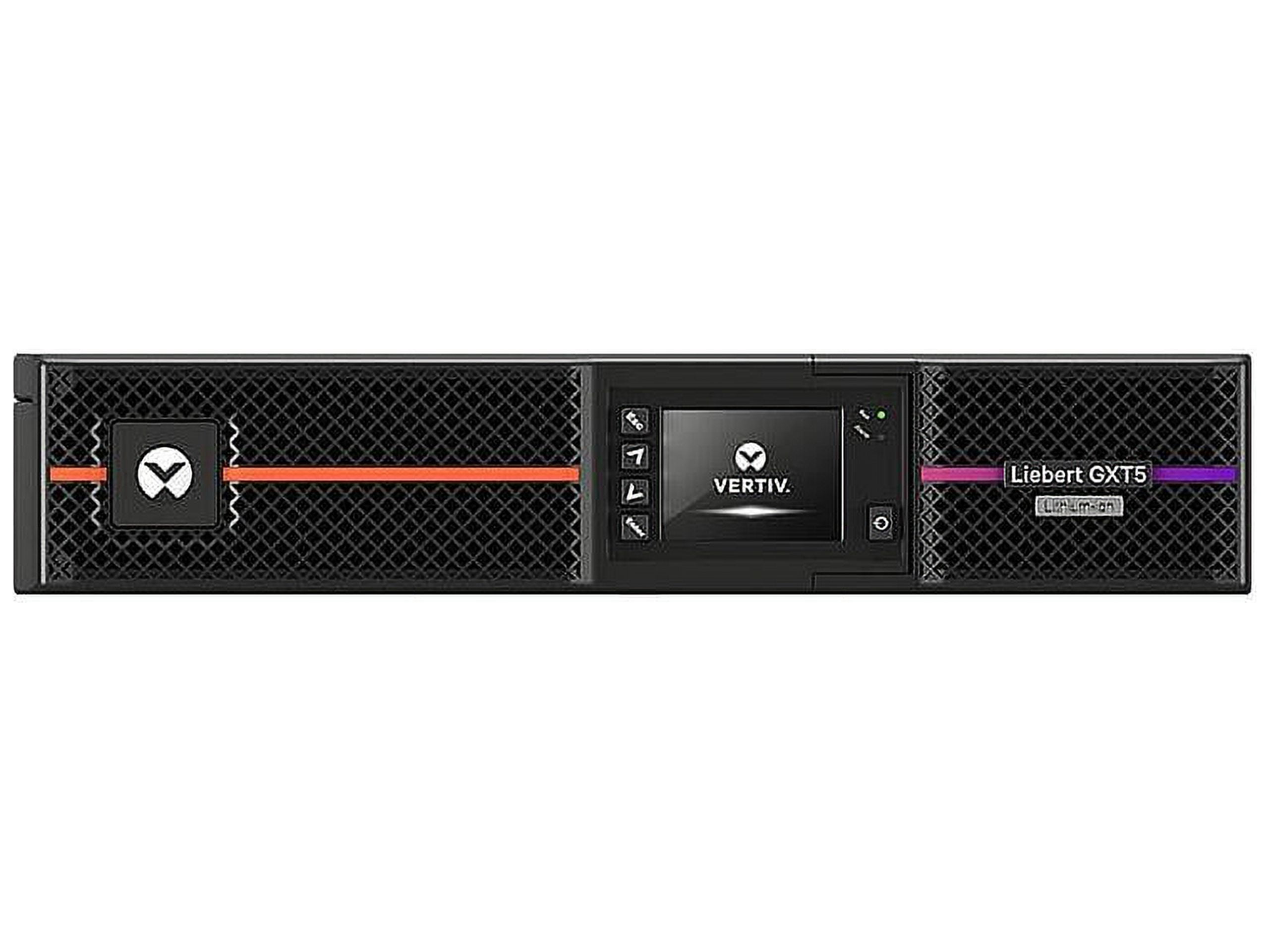 Vertiv Liebert GXT5 Lithium-Ion Online UPS 2000VA/1800W 120V Tower/Rack UPS GXT5LI-2000LVRT2UXL