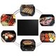 thumbnail image 4 of Revestimientos grandes para horno, paquete de 5 revestimientos de horno de teflón resistentes, tapetes para parrilla de barbacoa para parte inferior del horno a gas, tapete para hornear, reu, 4 of 5