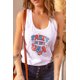 thumbnail image 1 of ABPHQTO Camiseta de tirantes con espalda cruzada para mujer con estampado de bandera de fiesta blanca en los EE. UU., 1 of 5