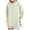 Gray, variant on BLVB Women's Oversized Sweatshirts Crewneck Long Sleeve Tunic Pullover Shirts Side Zipper Tops Fall Clothes