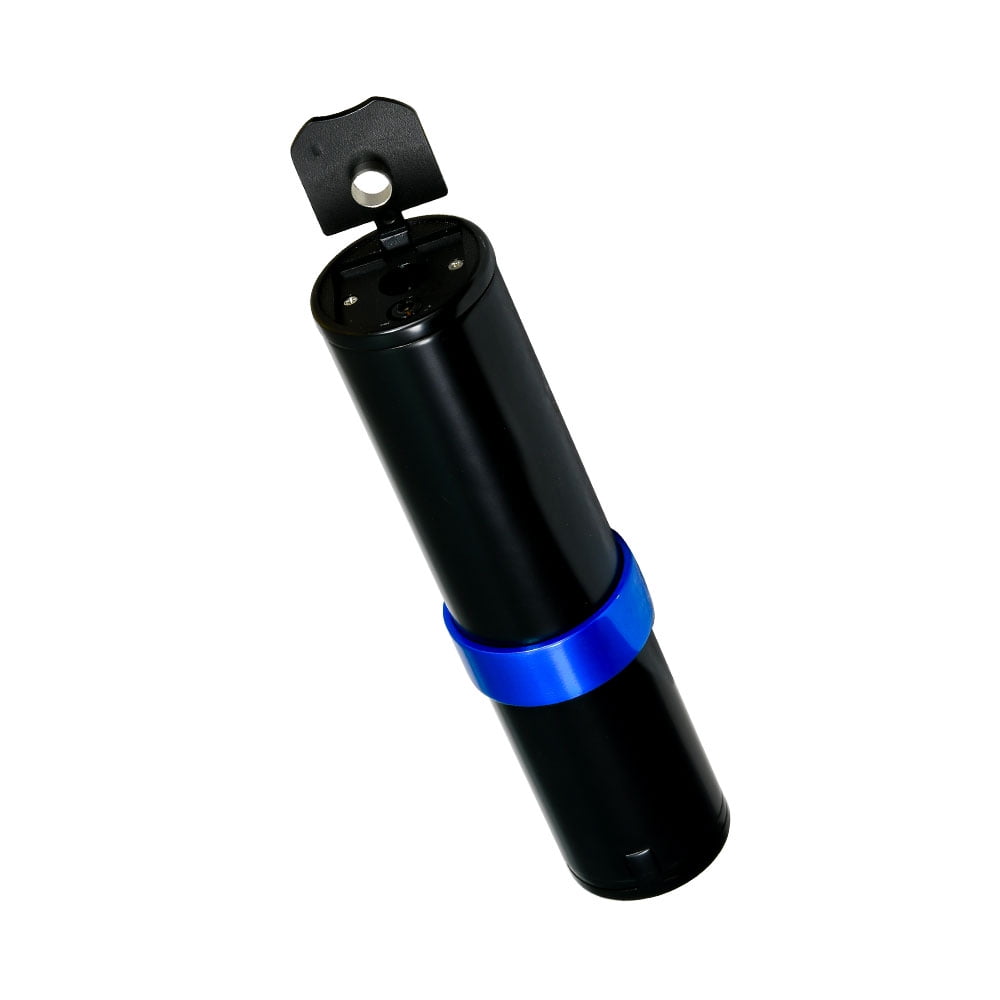 Rocky Patel Diplomat 5 Torch Lighters - Black with Blue Trim