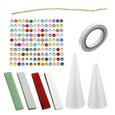 

NUOLUX 1 Set Exquisite Party Supplies Reusable DIY Christmas Trees DIY Supplies