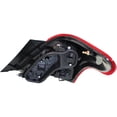 thumbnail image 2 of For Nissan Versa 2012-2019 OEM Tail Light Assembly Driver and Passenger Side | Pair | Clear & Red Lens | Replacement For NI2800194, NI2801194 | 265553AN0A, 191275279250, 265503AN0A, 2 of 6