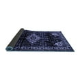 thumbnail image 2 of Ahgly Company Indoor Round Persian Blue Traditional Area Rugs, 4' Round, 2 of 4
