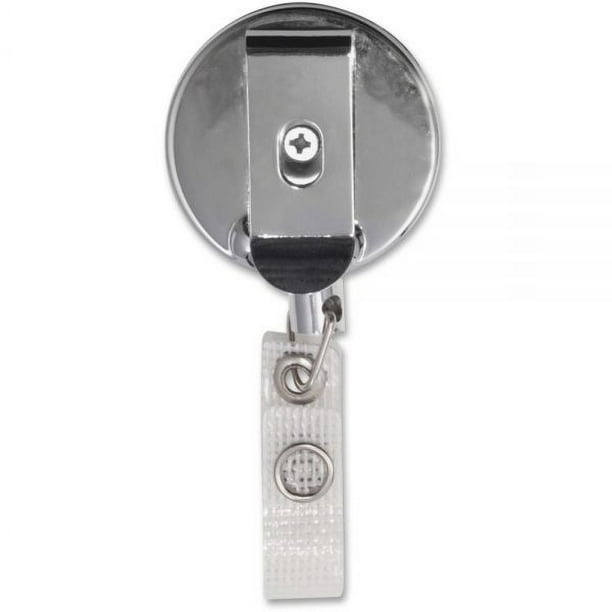 Premier Heavy-Duty Retractable ID Card Reel, 24 Premier Heavy-Duty Retractable ID Card Reel, 24