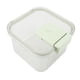 thumbnail image 4 of Contenedor De Arroz, Dispensador De Arroz De Plástico PET Espesado Con Vaso Medidor, Contenedor De Comida Apilable Con Tapas, Múltiples Funciones Para Almacenar Harina Granos, 4 of 7