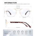 thumbnail image 2 of ANYLUV Blue Light Glasses Men/Women, Blue Light Blocking Glasses, Computer Screen Blocker Eyes Protection Glasses, 2 of 10