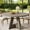 Grey, variant on Modern Dining Tables, Round Drop Kitchen Table,Folding Dining Table,for Small Spaces, Distressed Black Dining Tables,Particle Board,Pine Large Dining Tables, Furniture Dining Tables