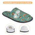 thumbnail image 3 of Balery Veterinary Clinics Pantuflas de Casa de Felpa Silenciosas con Diseño Estampado, Zapatillas Cómodas Antideslizantes de Algodón para Interior-Medium, 3 of 8