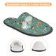 thumbnail image 3 of Fotbe Veterinary Clinics Pantuflas Peludas para Mujer con Estampado, Zapatillas de Peluche, Zapatos de Invierno para Casa, Uso Interior y Exterior-Medium, 3 of 8
