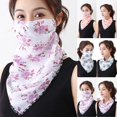 thumbnail image 3 of Riding Scarf Chiffon Cycling Anti-dust Hiking Girl Sun Protection Face New, 3 of 5