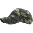 thumbnail image 3 of Washed Solid Cotton Dad Hat Adjustable Baseball Cap Polo Style, 3 of 8