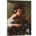thumbnail image 1 of ARTCANVAS Boy Bitten by a Lizard 1596 Canvas Art Print by Caravaggio - Size: 40" x 26" (0.75" Deep), 1 of 9