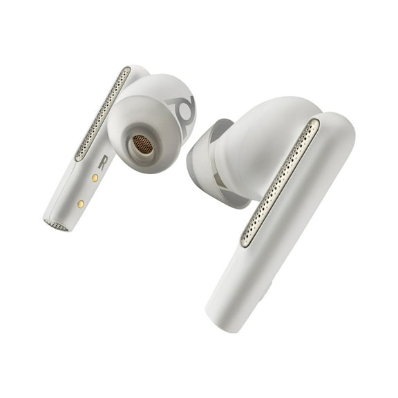 Poly Voyager Free 60 UC M White Sand Earbuds  BT700 USB-A Adapter 7Y8L5AA