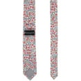 thumbnail image 3 of CTM  Cotton Floral Slim Tie (Men), 3 of 4