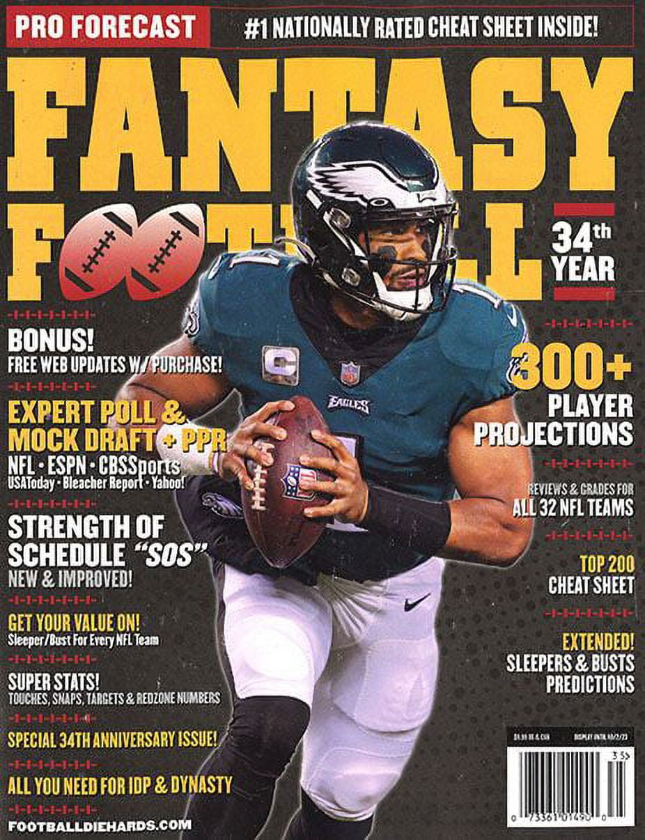 Fantasy Football Magazine Issue 35Expert Poll & Mock Draft Ppr! 300