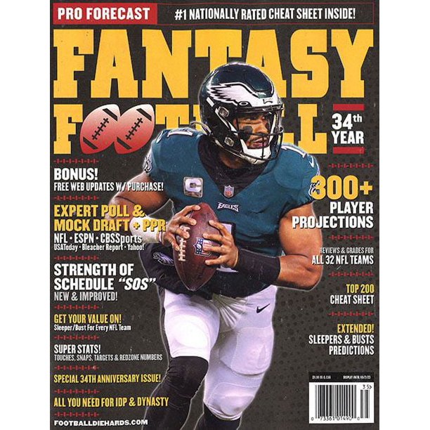 Fantasy Football Magazine Issue 35Expert Poll & Mock Draft Ppr! 300