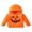 Orange, variant on Little kids Toddler Baby Boy Girl Halloween Pumpkin Sweatshirt Long Sleeve Pullover Hooded Tops Shirt Tee Fall Clothes
