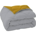 thumbnail image 7 of DNG Creations 5 Piece Reversible Diamond Pattern Comforter ( Gold/Siver Colour ) 550 GSM All - Season 100% Egyptian Cotton, 800 TC - Oversized Queen - Size, 7 of 7