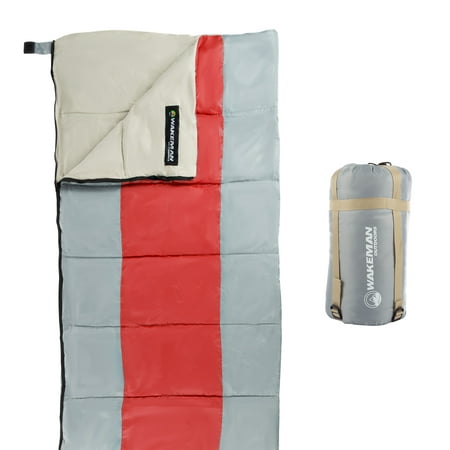 Wakeman Outdoors 45 Degree Lightweight Sleeping (Best Backpacking Sleeping Bag Under 100)