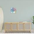 thumbnail image 5 of Stupell Industries Underwater Sea Life Blue Pink Ocean Coral Reef Framed Wall Art, 17 x 17, Design by Katie Doucette, 5 of 5