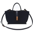 thumbnail image 1 of LHSHIDU Suede Bags for Women Fall Purse Shoulder Handbag Satchel Bag Brown Top-handle Bag, 1 of 6