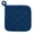 Blue, variant on JHEHF Kitchen Pot Holders HeatResistant Potholder Thick Square Cotton Hot Pads with Hanging Strap Oven Mitts for Cooking and Baking 1PCS