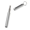 thumbnail image 2 of Stainless Steel Extendable Reusable Straw with Cleaning Brush and Stor, 2 of 3