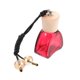 thumbnail image 1 of Red Glass Bottle for Decor Perfect for Aromatherapy and Car Decoration 1Pc, 1 of 4