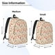 thumbnail image 2 of Disketp Autumn Mochila de Lona Estampada, Mochila Escolar de Viaje Ligera para Estudiantes y Portátil-Small, 2 of 5