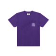 thumbnail image 1 of Camiseta básica con estampado para hombre y mujer, camisa informal de gran tamaño, de algodón, de manga corta, de veranopurple, 1 of 1