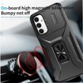 thumbnail image 4 of Funda para GANGXUN Samsung Galaxy A14 5G - Soporte metálico, Función magnética, Negro, 4 of 5