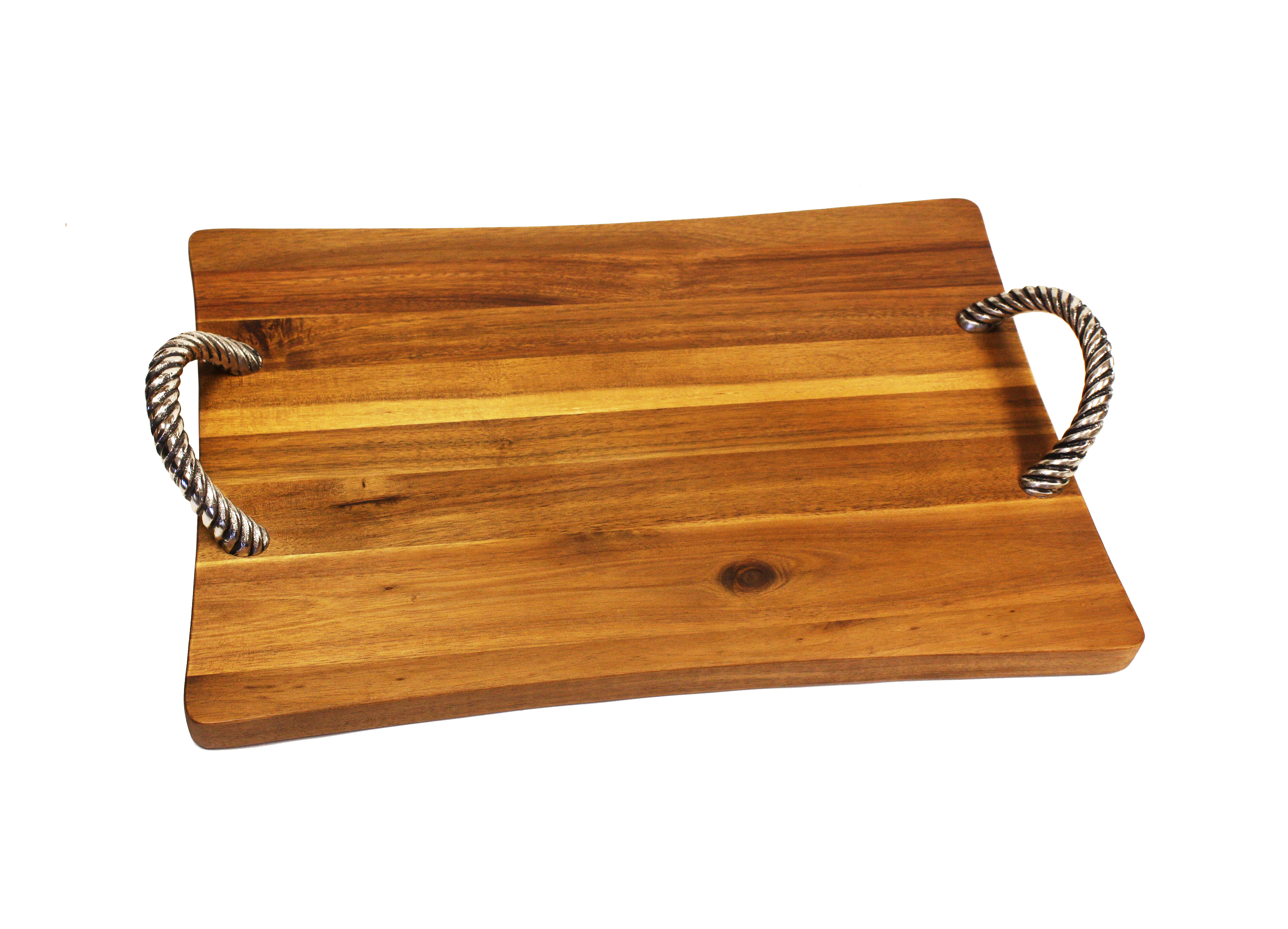 Mountain Woods Brown Extra Large Acacia Artisan Cutting Board & Serving