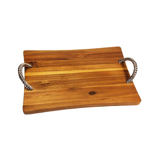 Mountain Woods Brown Extra Large Acacia Artisan Cutting Board & Serving