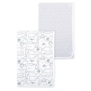 Little Star 100% Organic Cotton 2 Pack Baby Receiving Blanket