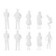 thumbnail image 1 of 10 piezas Mini figuras de personas blancas modelos realistas decoración de caja de arena de bricolaje adorno de hombre pequeño para casa de muñecas de paisaje en miniatura (1: 75 27 mm), 1 of 6