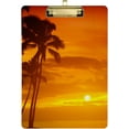 thumbnail image 1 of FMSHPON Palm Tree Sunset Clipboard Hardboard Wood Nursing Clip Board and Pull for Standard A4 Letter 13x9 inches, 1 of 8