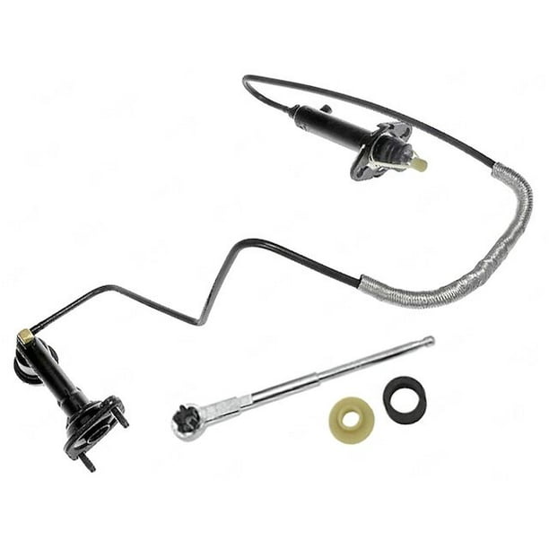 Clutch Master Cylinder and Line Assembly - Compatible with 1997 - 2002 Jeep  Wrangler 1998 1999 2000 2001 
