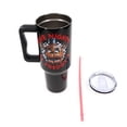 thumbnail image 3 of Vaso de viaje Five Nights At Freddy's Freddy de acero inoxidable con tapa resistente a fugas y pajita reutilizable, con capacidad para 40 onzas, 3 of 9