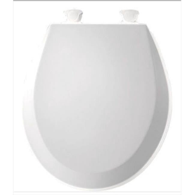 14.375 in.W LiftOff Round Closed Front Toilet Seat in White Walmart