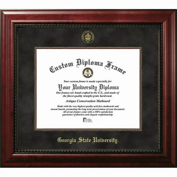 Campus Images GA973EXM-1714 14 x 17 in. Georgia State Executive Diploma Mahogany Frame