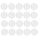 thumbnail image 1 of 20 Pcs Clear Fillable Ornament Balls DIY Plastic Ball Christmas Decoration Tree Ball (5cm)_Special Gift, 1 of 5
