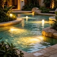 thumbnail image 4 of SIfdSeng Get it Fast Pool LED Underwater Lights 24 Warm White and White Light 24V Power Submersible Well Light IP68 Grade Lighting, 4 of 4