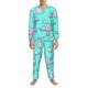 thumbnail image 3 of Fotbe Seashell And Starfish Pijama de Hombre con Estampado de Manga Larga, Conjunto de 2 Piezas, Ropa de Dormir Suave y Cómoda con Bolsillos-XX-Large, 3 of 7
