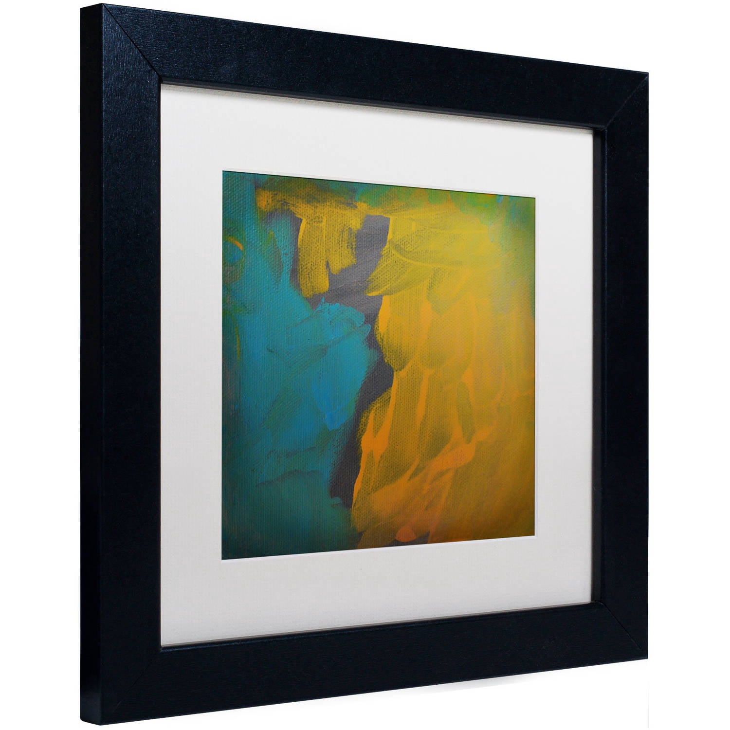 Trademark Fine Art "Rogue" Canvas Art by Nicole Dietz White Matte, Black Frame