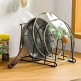 thumbnail image 4 of Pot Lid Rack Multi Layer Chopping Cutting Board Holder Kitchen Storage Rack For Pan Cover Dish, 4 of 5